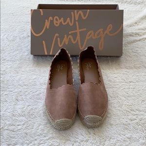 Brand new Crown Vintage Espadrilles size 7 1/2.